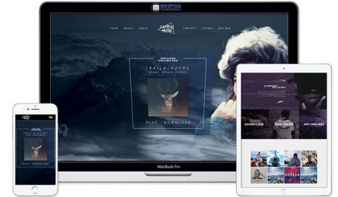 Croma - Responsive Music WordPress Theme with Ajax and Continuous Playback