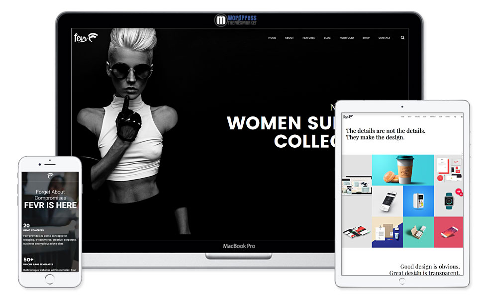 Fevr - Creative MultiPurpose Theme