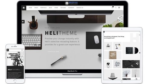 Heli - Creative Multi-Purpose WordPress Theme