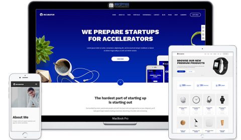 Incubator WordPress Startup Business Theme