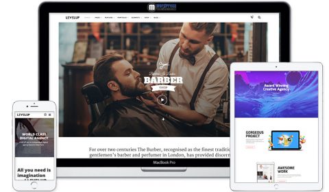 LEVELUP - Responsive Creative Multipurpose WordPress Theme