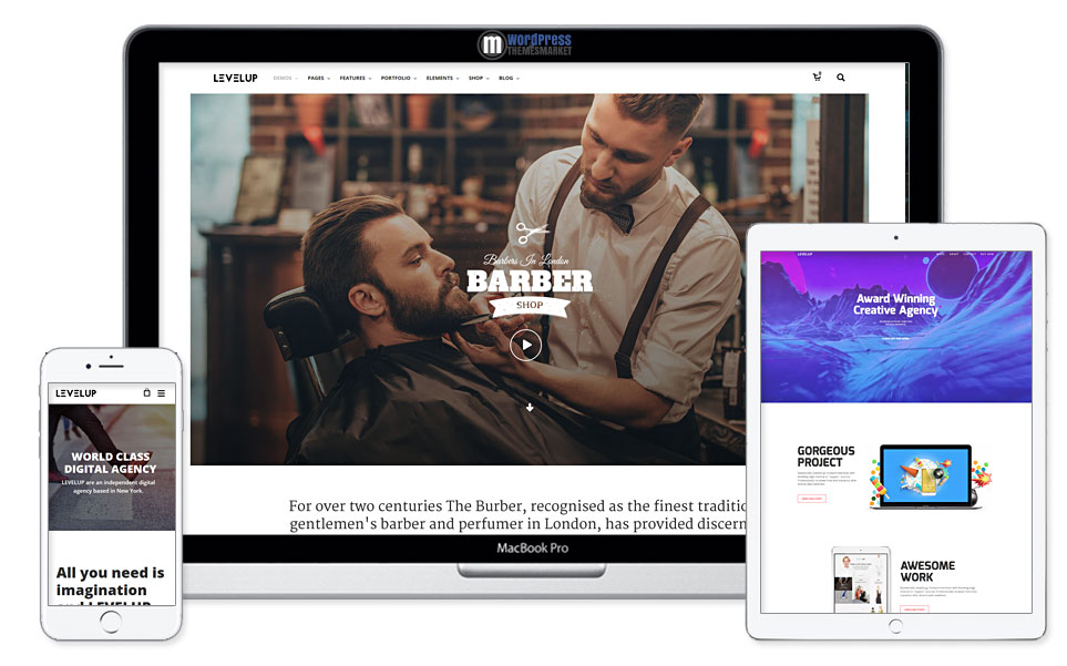 LEVELUP - Responsive Creative Multipurpose WordPress Theme