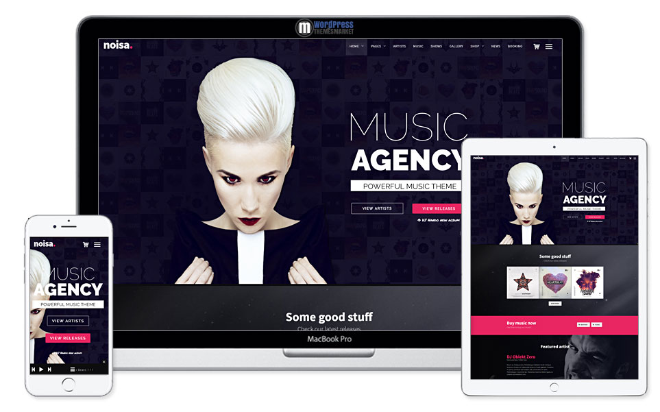 Noisa - WordPress Music & Events Theme