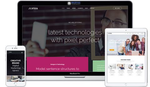 Vixa - Creative Multi-Purpose WordPress Theme