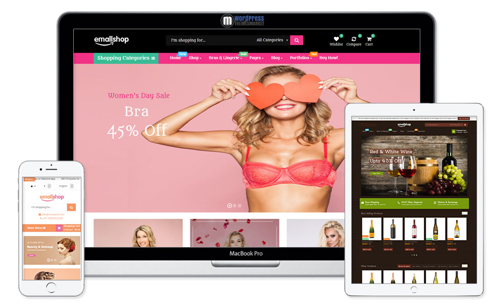 EmallShop - Responsive Multipurpose WooCommerce Theme