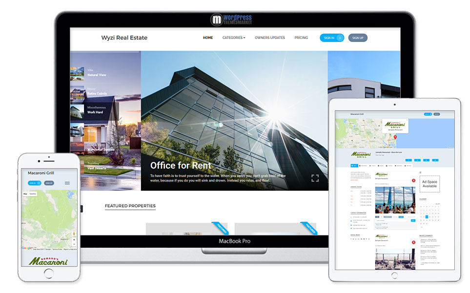 Wyzi - Multi-purpose WordPress Directory Listing Theme