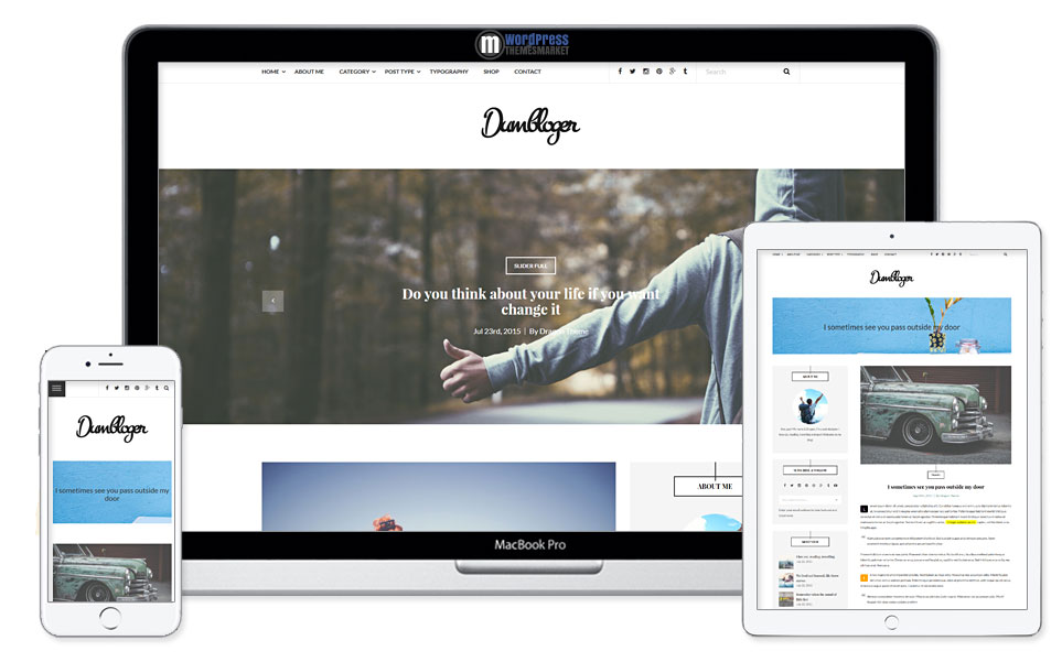 Dum - Responsive Blog WordPress Theme