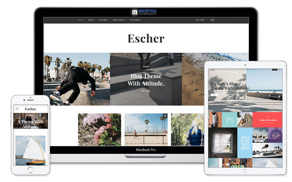 Escher - An Urban Lifestyle Blog Theme