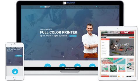 Printshop - WordPress Responsive Printing Theme