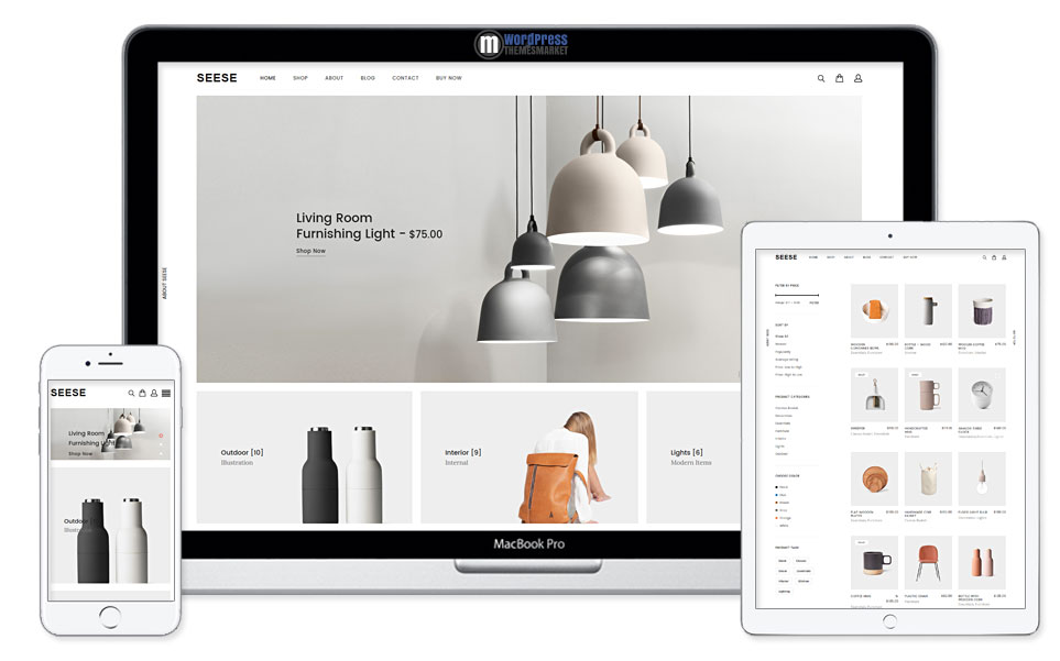 Seese - Responsive eCommerce Theme