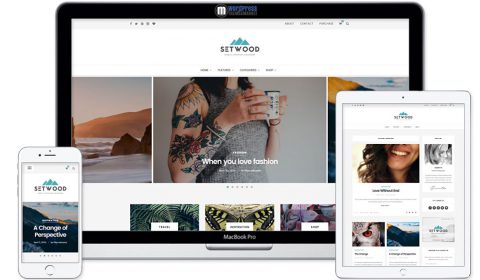 Setwood - WordPress Blog | Shop Theme