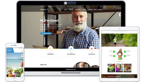 Speaker and Life Coach WordPress Theme | Coaching WP