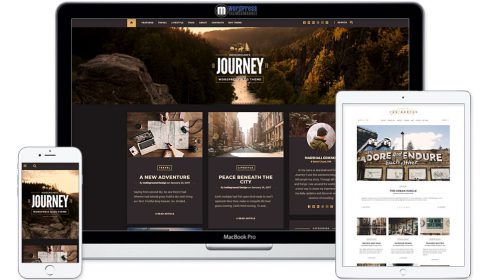 Journey - Personal WordPress Blog Theme