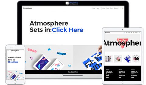 Atmosphere - A Bold, Fresh Portfolio Theme