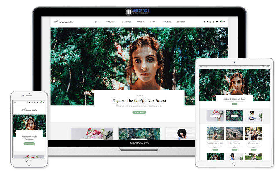 Laurel - A WordPress Blog & Shop Theme