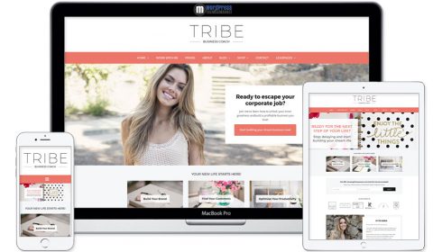 Tribe - Feminine Coaching Business WordPress Theme