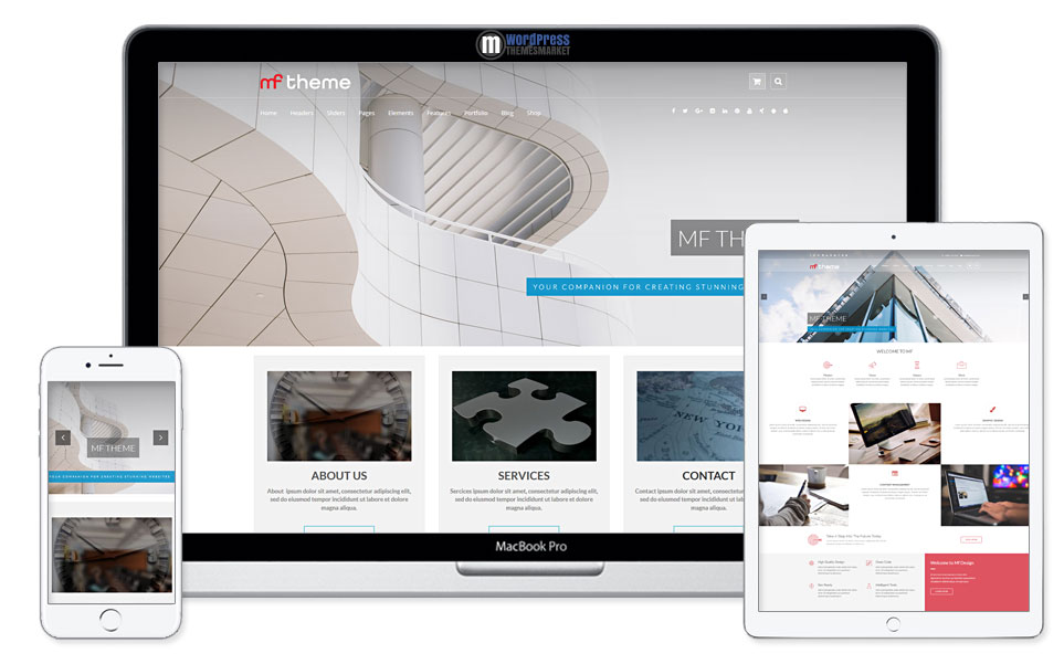 MF - Premium WordPress Theme