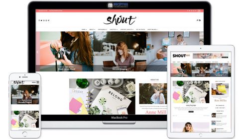 Shout - Blogging WordPress Theme